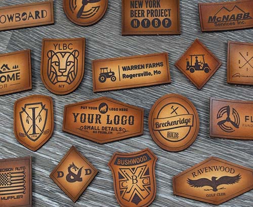 Leather Badges